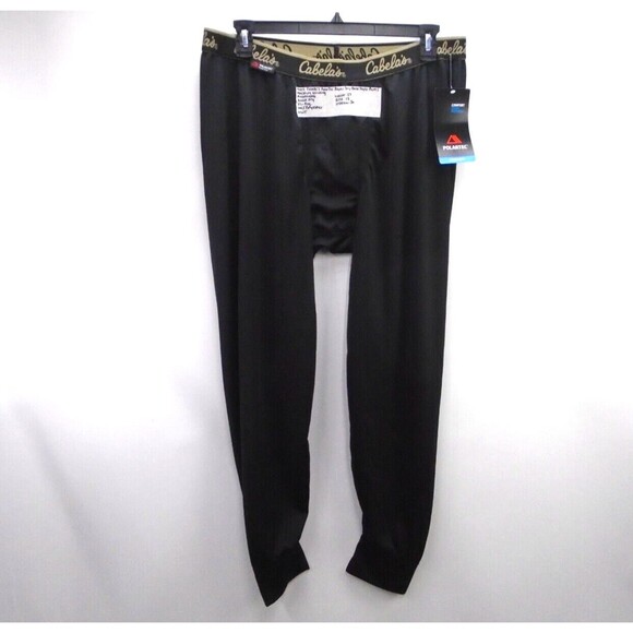 Cabela's Other - Cabela's Polartec Base Layer Pants Mens XL Reg Black Quick Dry Breathable